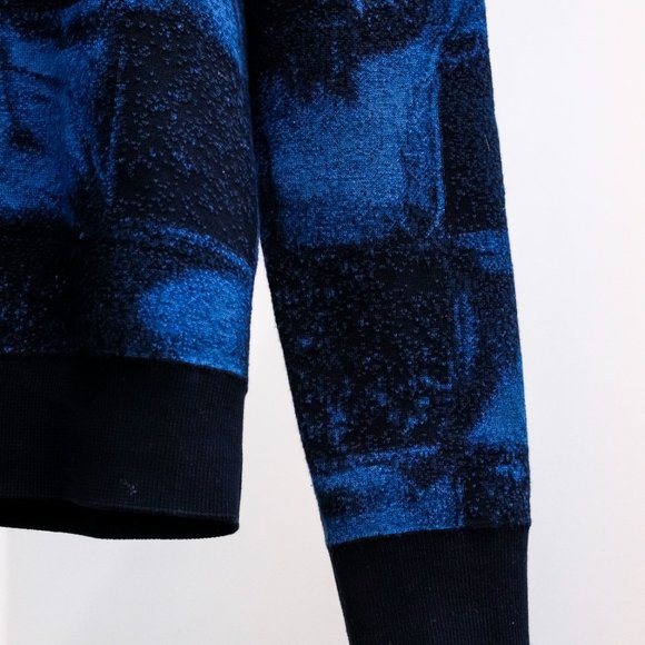 Louis Vuitton Blue Damier Salt Print Sweater - Picture 6 of 15